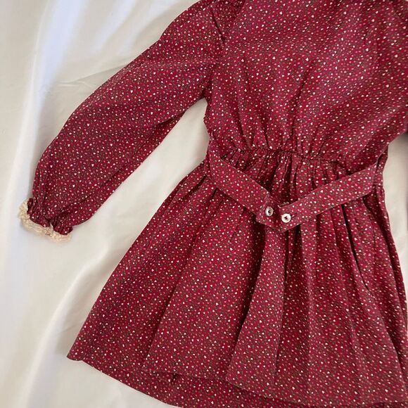 Girls Vintage 70s Miss Quality Prairie‎ Style Dress - Picture 7 of 9